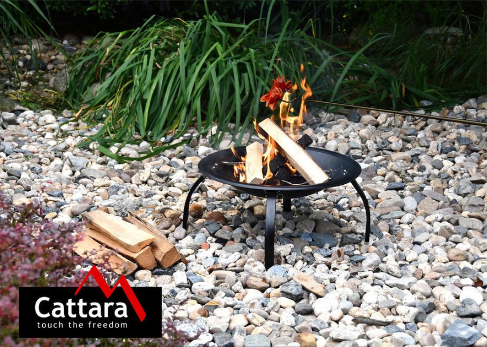 Ohniště s grilovací mřížkou VESUV s poklopem e